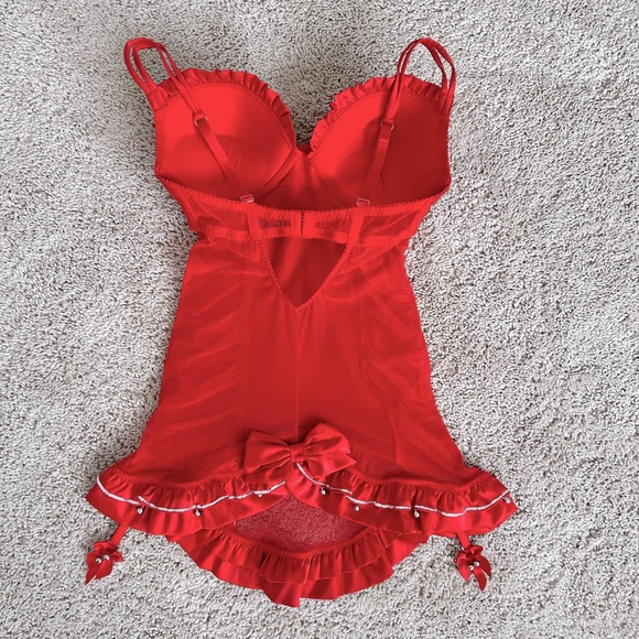 VS Jingle Bells Garter Lingerie-AND YES IT JINGLES! - Picture 8 of 10